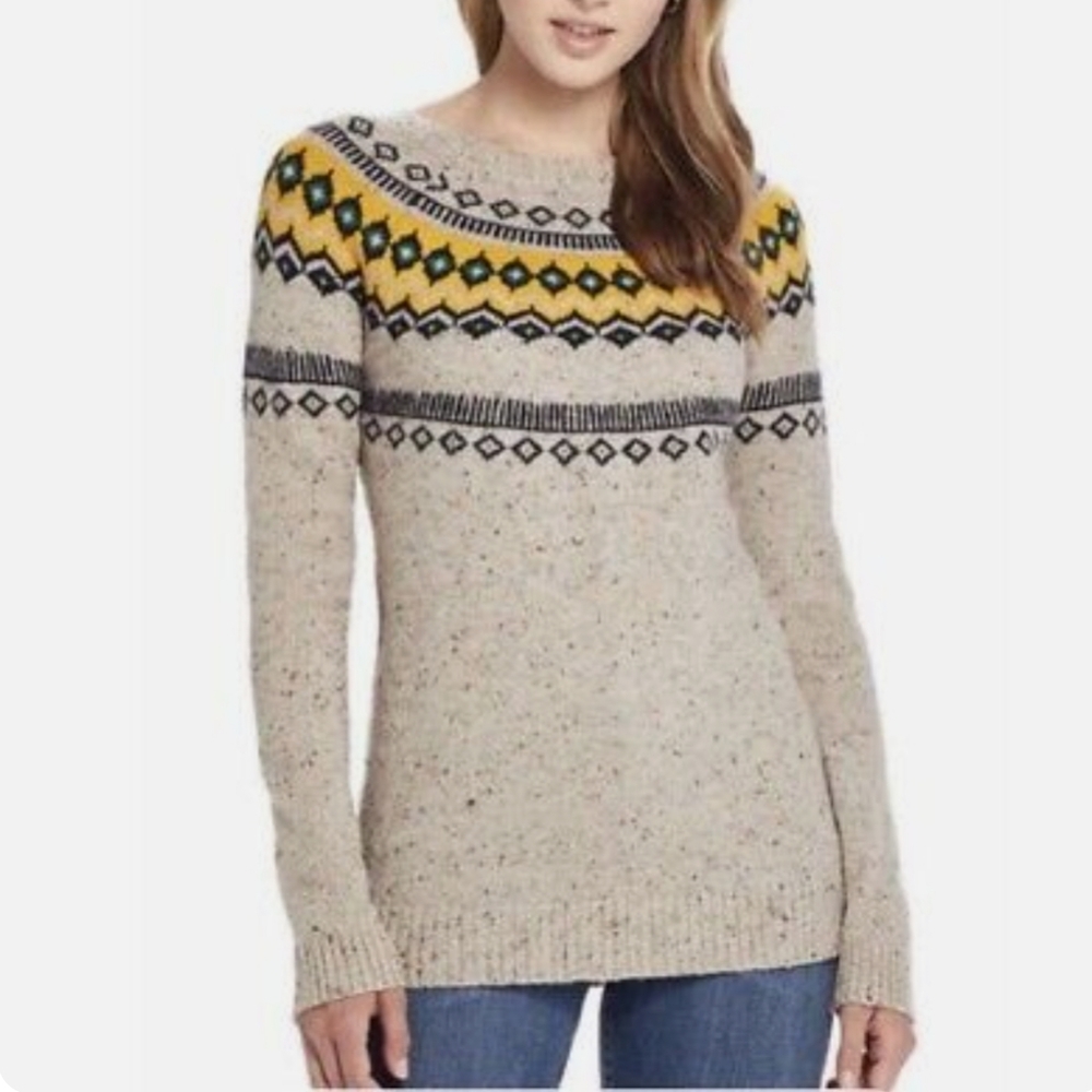 2/$30 Z☆ NWT Weatherproof Vintage FaIr Isle Sweater Size Small
